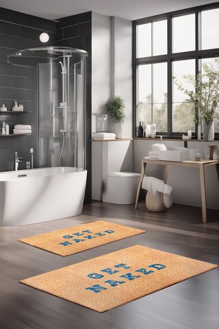 Set covorase de baie, Cartwright, CT-5394, Poliester, Multicolor