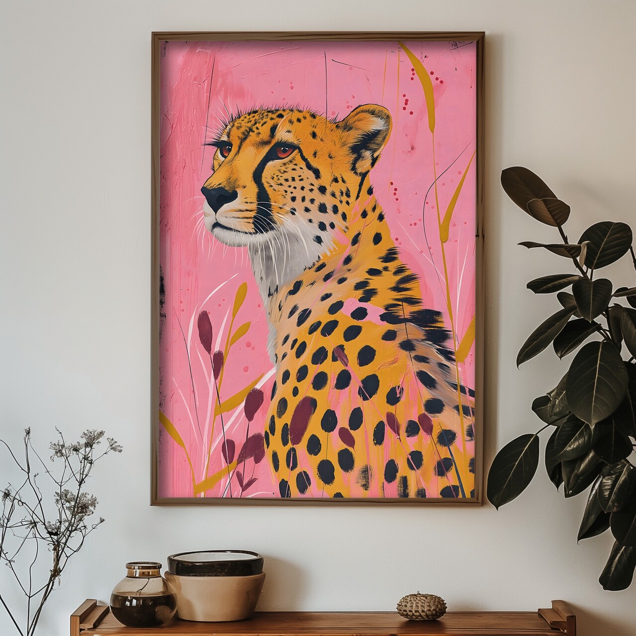 Tablou decorativ GE138-L Lemn Multicolor