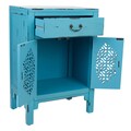 Bufet inferior Blue, Creaciones Meng, 48x32x75 cm, lemn de brad/MDF