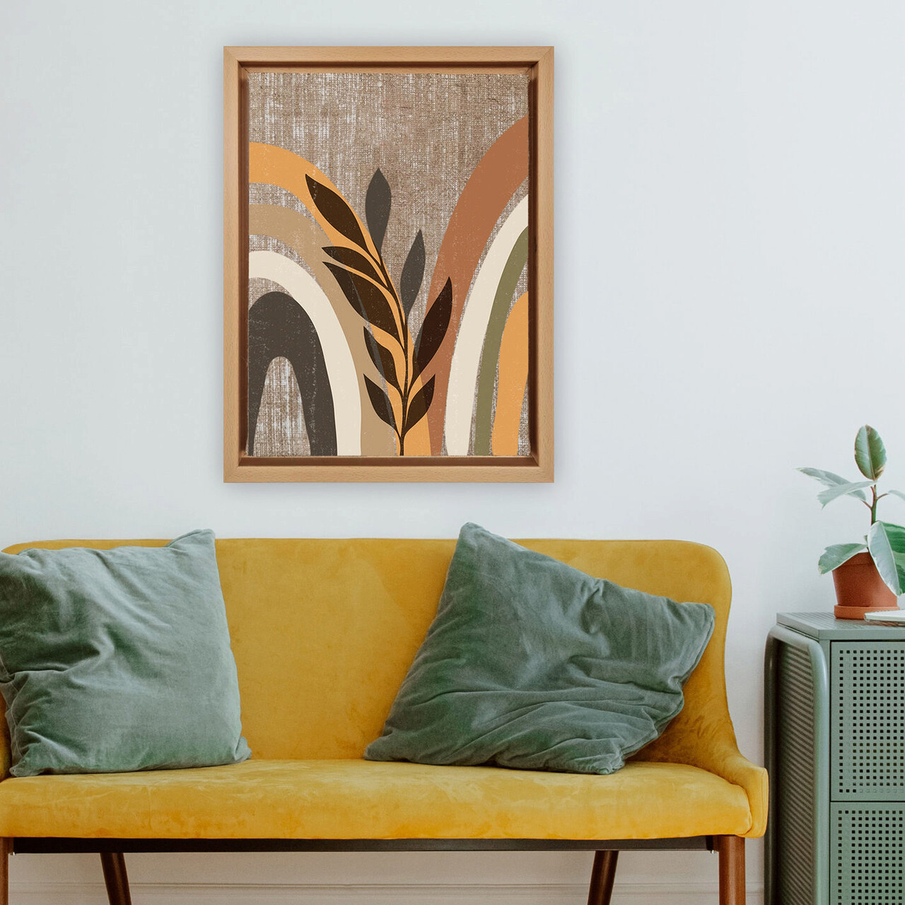 Tablou decorativ, LNJ71953854350, Iuta, Canvas, Multicolor
