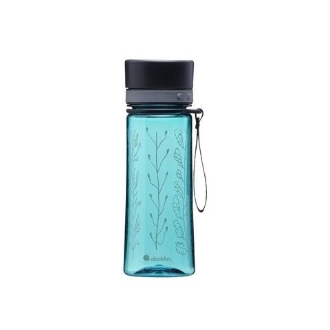 Sticla plastic Aveo Aqua, Aladdin, 350 ml, albastru