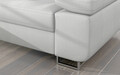 Coltar extensibil stanga 4 locuri ELTAP, Armd-67, Armando, 289x203x85 cm, lemn/poliester, gri deschis
