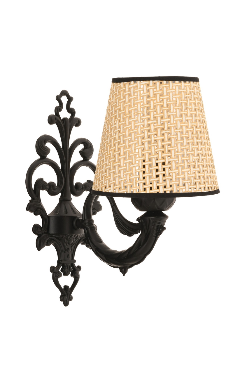 Aplica de perete, Opviq, 390FLH2364, Natural/Negru - view 2