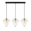 Lustra, Opviq, 892OPV1623, Fier, Cupru