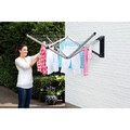 Husa de protectie pentru uscator Wall Fix, Brabantia, WallFix, 100x18 cm, textil, negru