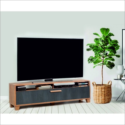 Comoda tv box anthracite 140, vella, 140x35x41 cm, multicolor