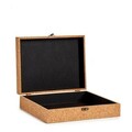 Set 2 cutii cu capac Cork, Gift Decor, 29.2 x 22.5 x 7.2 cm, MDF/pluta
