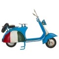 Decoratiune Scooter Italy, Creaciones Meng, 16x7 cm, metal, albastru
