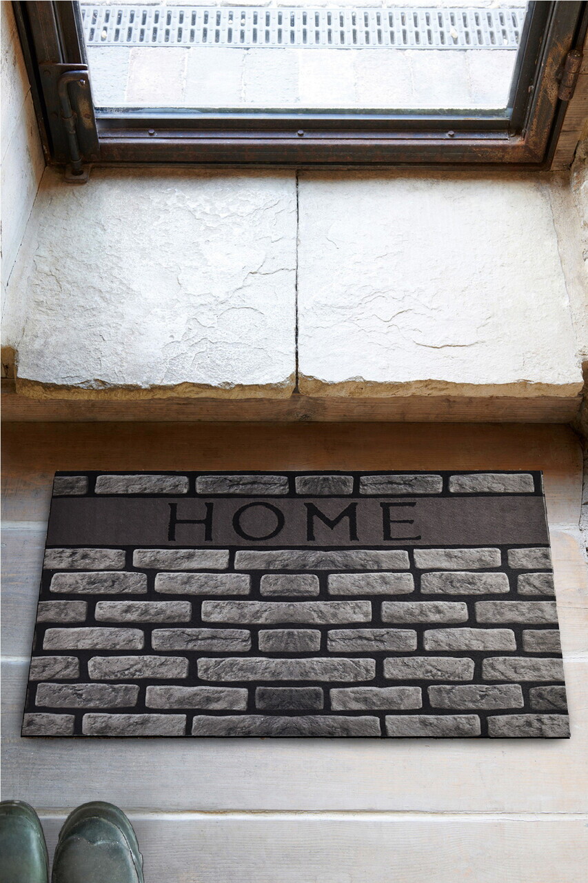Covoraș din PVC, Grey Home, 40x60 cm, PVC, Multicolor