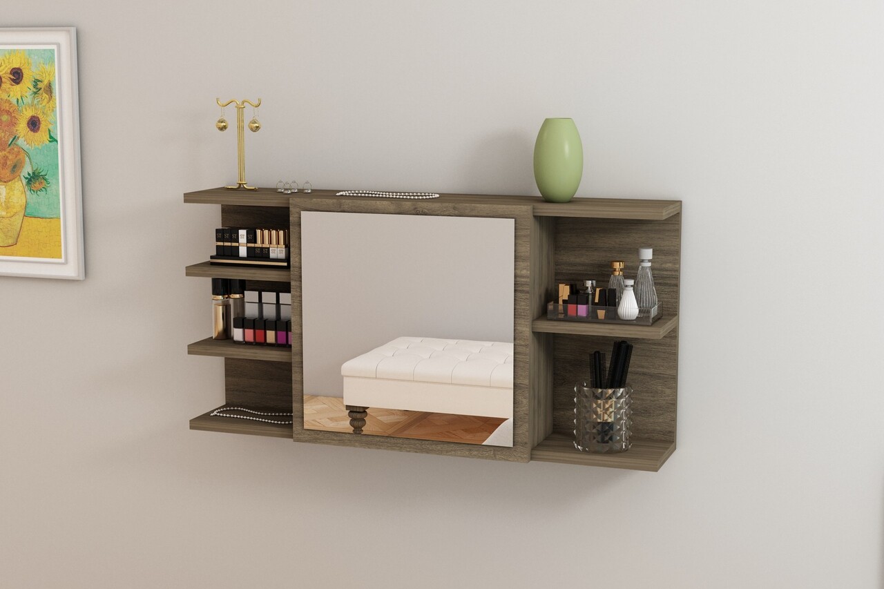 Dulap de machiaj, Coraline, Marta, 90x45x18 cm, PAL, Maro - 1 | YEO