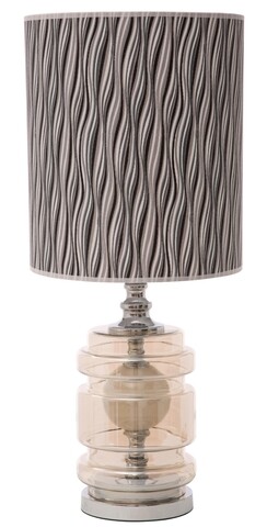 Lampa de masa shine, mauro ferretti, 1 x e27, 40w, Ø 30x75 cm, sticla