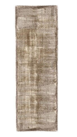 Covor Rashmi, Bizzotto, 80 x 250 cm, viscoza, verso din bumbac, maro 250