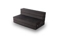 Canapea extensibila 2 locuri, Salida, 363SLD1131, Textil, Antracit