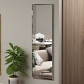 Oglinda decorativa, Siam, Trio, 40x120x2.2 cm, MDF , Transparent