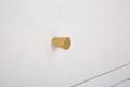 Noptiera inalta Venus, Mauro Ferretti, 60x32x79 cm, MDF/fier, alb/auriu
