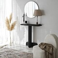 Dulap, Neostill, Pratico, 80x85x25 cm, Lemn masiv, Antracit