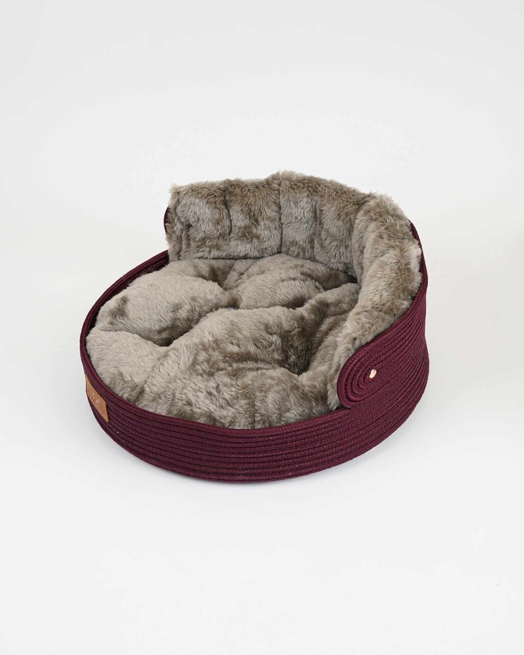 Pat pentru animale de companie, L'essentiel Maison, Maxie, Rosu claret - view 3