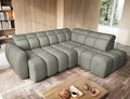 Coltar extensibil dreapta 4 locuri ELTAP, RT-100XIL, Falconn, 258x208x107 cm, lemn/poliester, verde