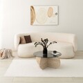Masuta de cafea, Neostill, Bubble, Travertin / Fumure
