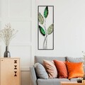 Decoratiune de perete, Timeyi 3, Metal, Dimensiune: 32 x 90 cm, Multicolor