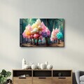 Tablou decorativ, SPR-1368, Dimensiuni: 70 x 110 cm, Multicolor