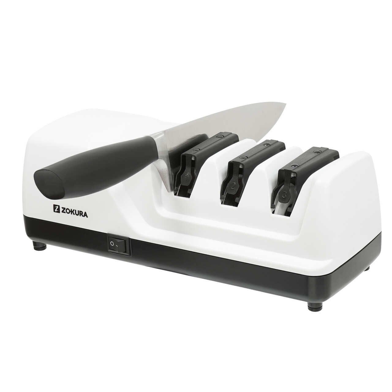 Ascutitor electric de cutite 3 etape, 18W - Zokura - imagine 2