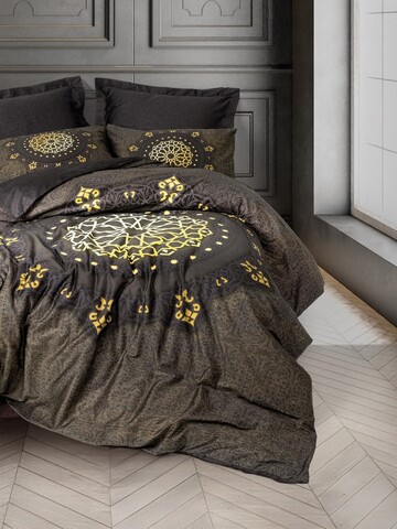 Lenjerie de pat dubla, Togay - Anthracite, Cotton Box, Bumbac Satinat
