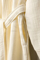 Halat de baie unisex, DC Home, Kimono, Bumbac, Ecru