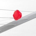 Suport fixare pentru uscator de rufe de gradina, Brabantia, Spike, 45mm, otel, gri