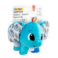 Elefantul Pufaila Lamaze, 22.5x16x14 cm, fibre textile/plush, albastru