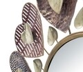 Oglinda decorativa Cuori, Mauro Ferretti, Ø 61 cm, fier/oglinda, multicolor