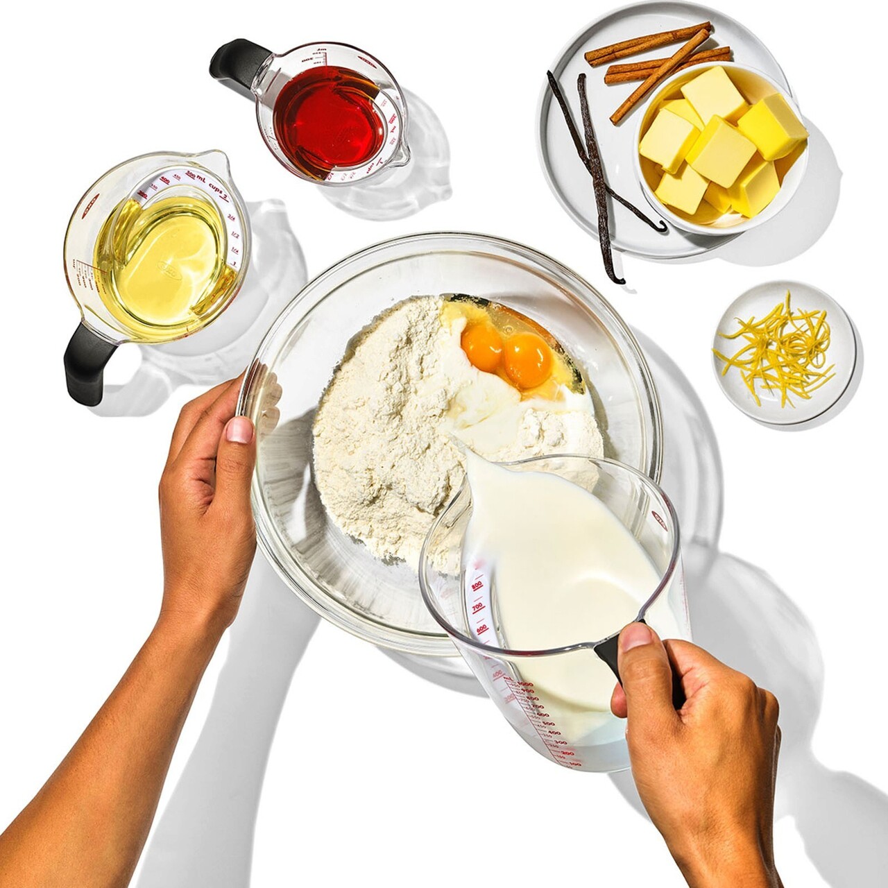 Cana gradata pentru masurare, plastic, 250ml, "Good Grips" - OXO - imagine 7