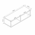 Bufet, Hanah Home, Vina, 90x24x30 cm, Bej