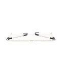 Uscator rufe suspendabil, Brabantia, White, 4.5 m capacitate de uscare, otel, alb