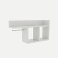 Raft de perete, Kalune Design, Pare, 72x37x18 cm, Alb