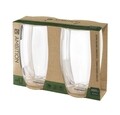Set 2 pahare Doble, Ambition, 450 ml, sticla temperata, transparent