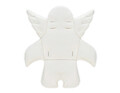 Perna universala copii Baby Pad, Angel Wings, 60x63x5 cm, Bumbac, Ecru