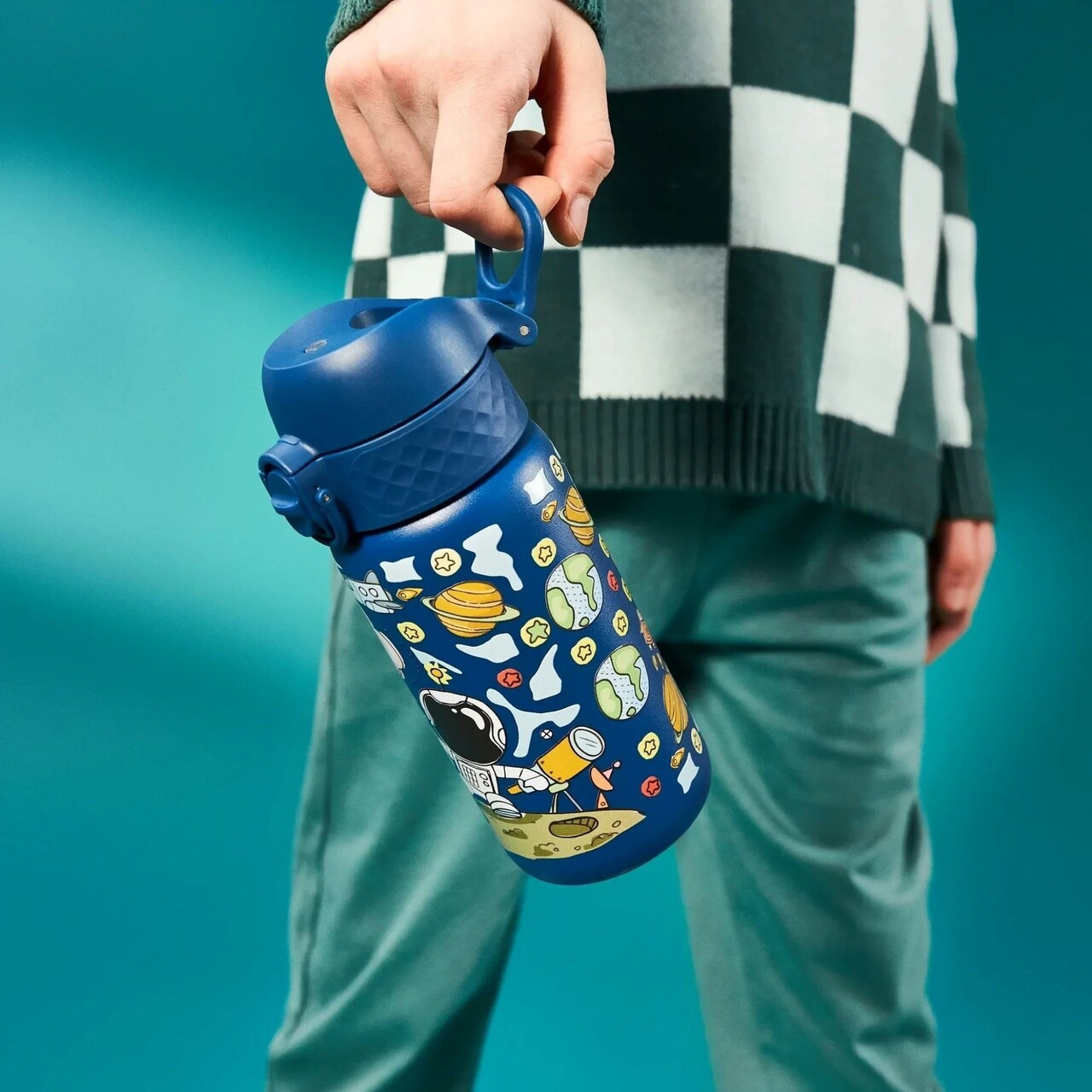Sticla apa pentru copii, inox, 400ml, Space - Ion8 - view 7