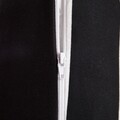 Lenjerie de pat King Size, Rayas, Homla, 3 piese, 200x220 cm, microfibra din poliester, alb/negru
