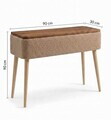 Bufet, Hanah Home, Sole, 90x90x30 cm, Maro
