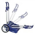 Troler pentru rucsac, Safta, Universal, 40 x 28 x 85 cm, aluminiu/polipropilena, bleumarin