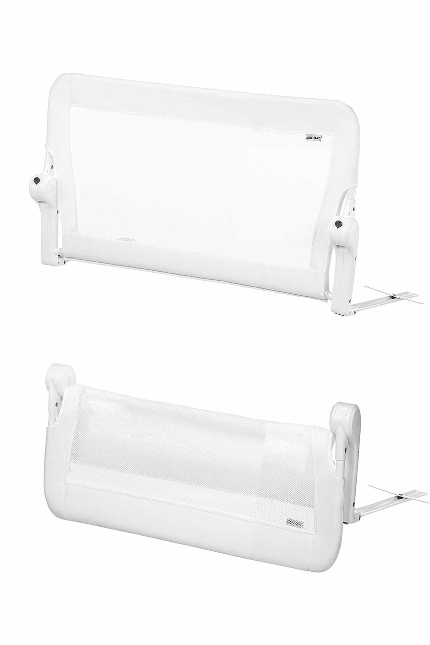 Margine de siguranta pentru pat, Wallxpert, Bed Safety Rail 90, Alb - imagine 2