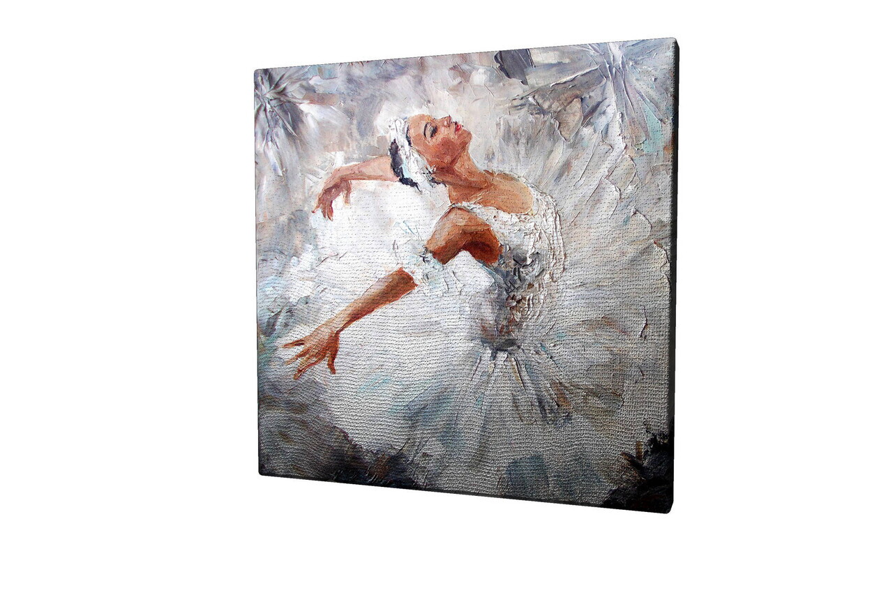 Tablou decorativ, KC012, Canvas, Dimensiune: 45 x 45 cm, Multicolor — imaginea 3