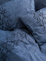 Lenjerie de pat pentru o persoana Single XXL (DE), Sooty - Denim Blue, Cotton Box, Bumbac Ranforce
