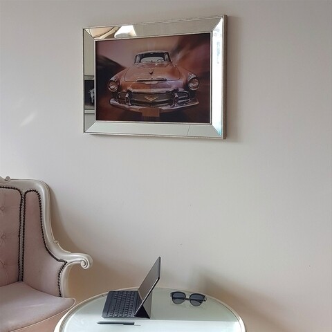 Tablou decorativ T706, Neostill, sticla temperata, 50 x 70 cm Decorațiuni