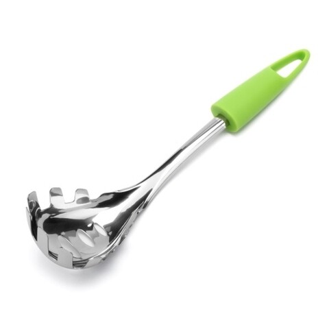 Poza Lingura pentru paste Luigi Ferrero, FR-1916, 33 cm, inox, verde