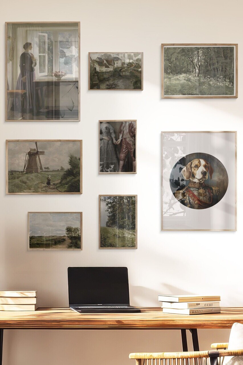 Tablou decorativ, Çgs-065-Wooden-Byk, Lemn masiv, Față: 100% PVC STICLĂ, Multicolor - view 3