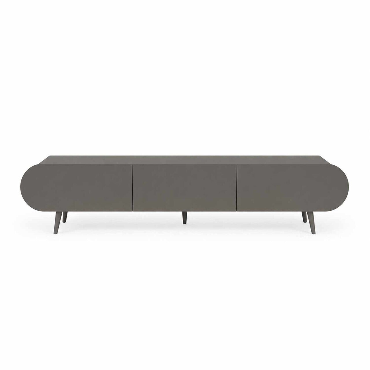 Comoda TV, Hanah Home, Regulus 200, 200x49x30 cm, MDF, Gri - view 3