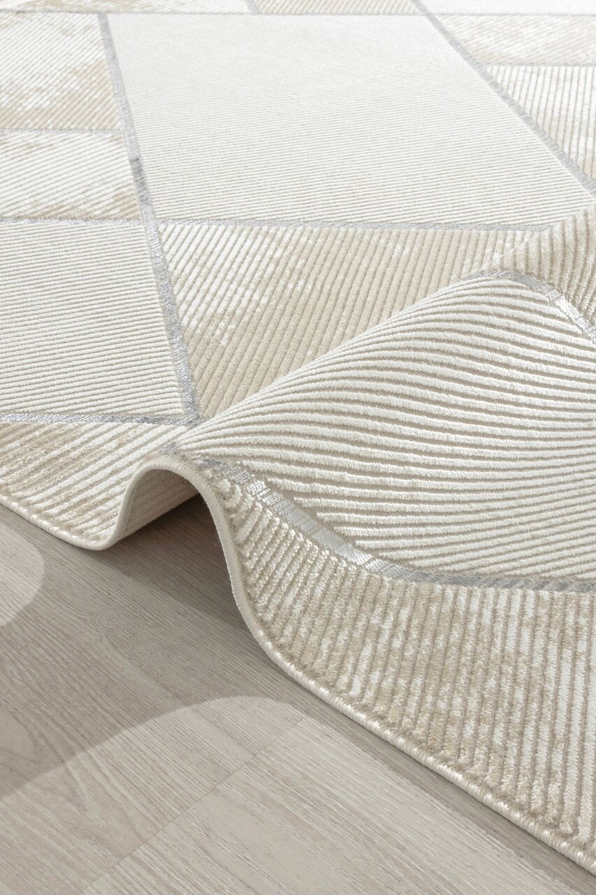 Covor (200 x 290), A0863A, 200x290 cm, Crem / Gri - view 2