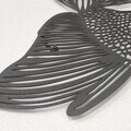 Decoratiune de perete, Goldfish, Dimensiune: 50 x 60 cm , Negru
